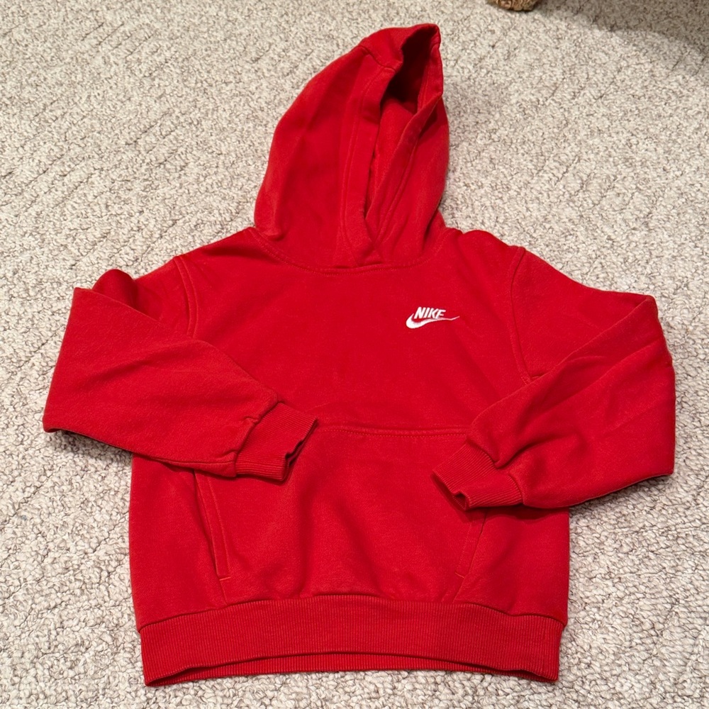 Nike Red Kids Hoodie